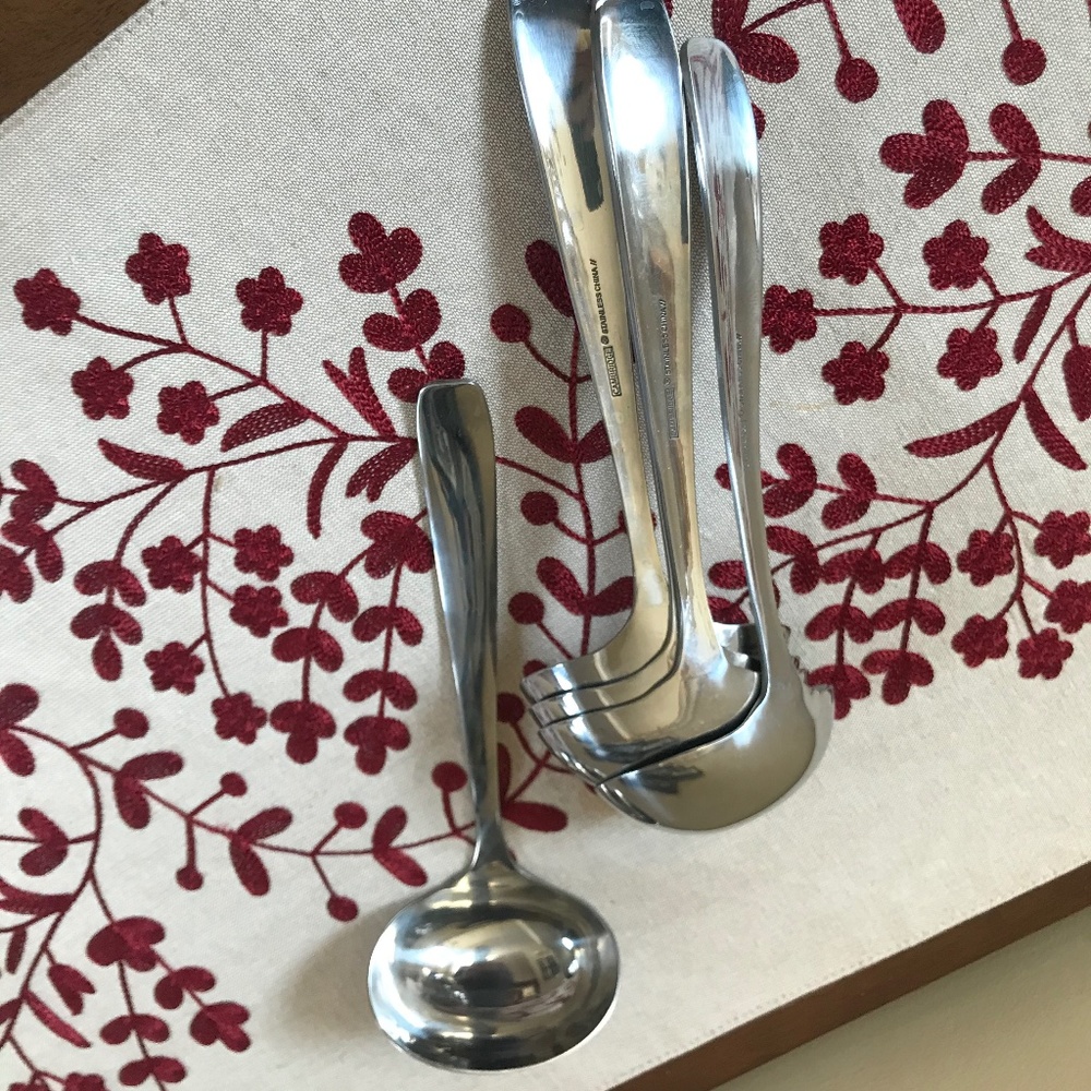 Set of 4 Stainless Cambridge Spoons